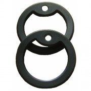 Black Dog Tag Silencers